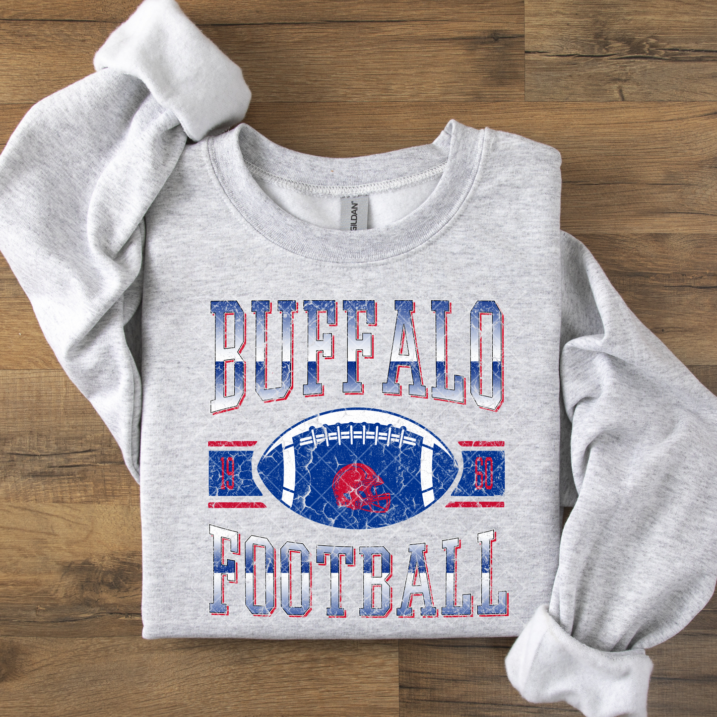 Blue Buffalo Footbll DTF Transfer