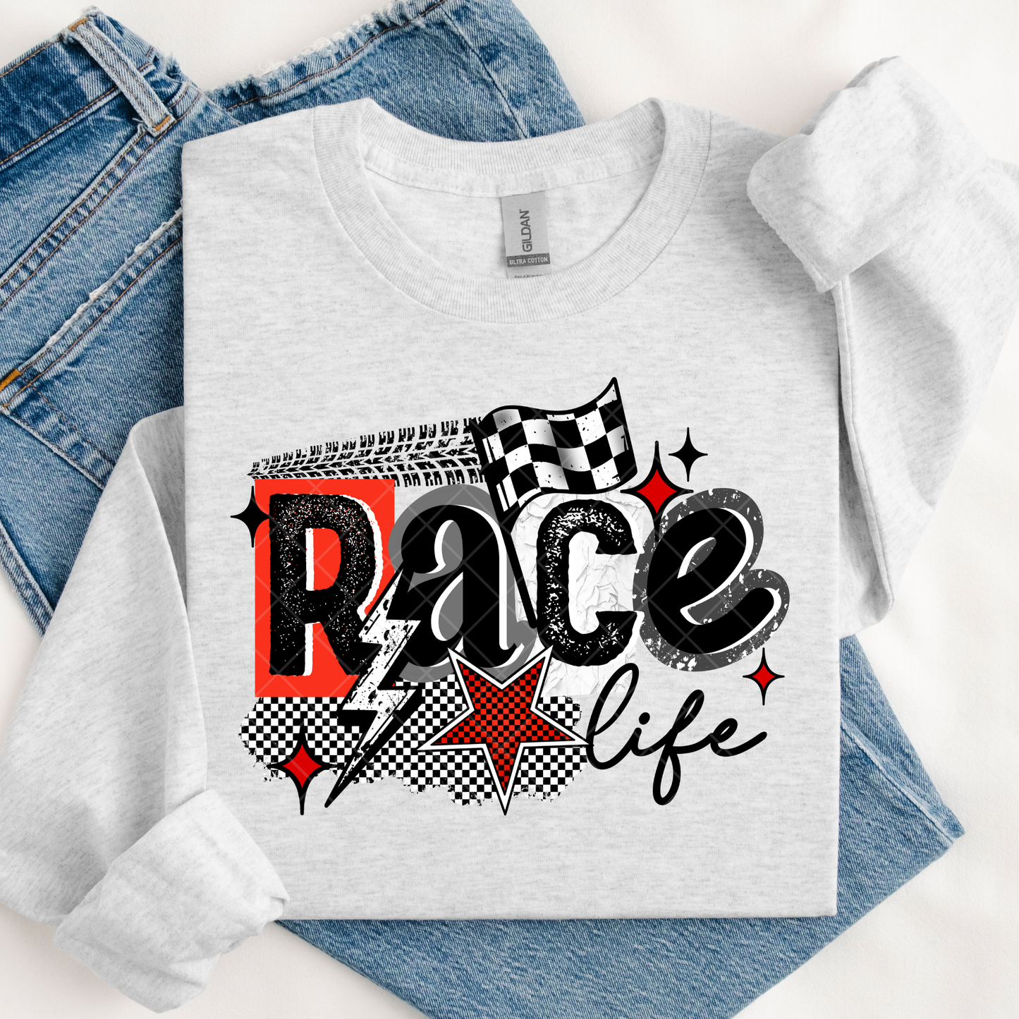 Race Life DTF Transfer