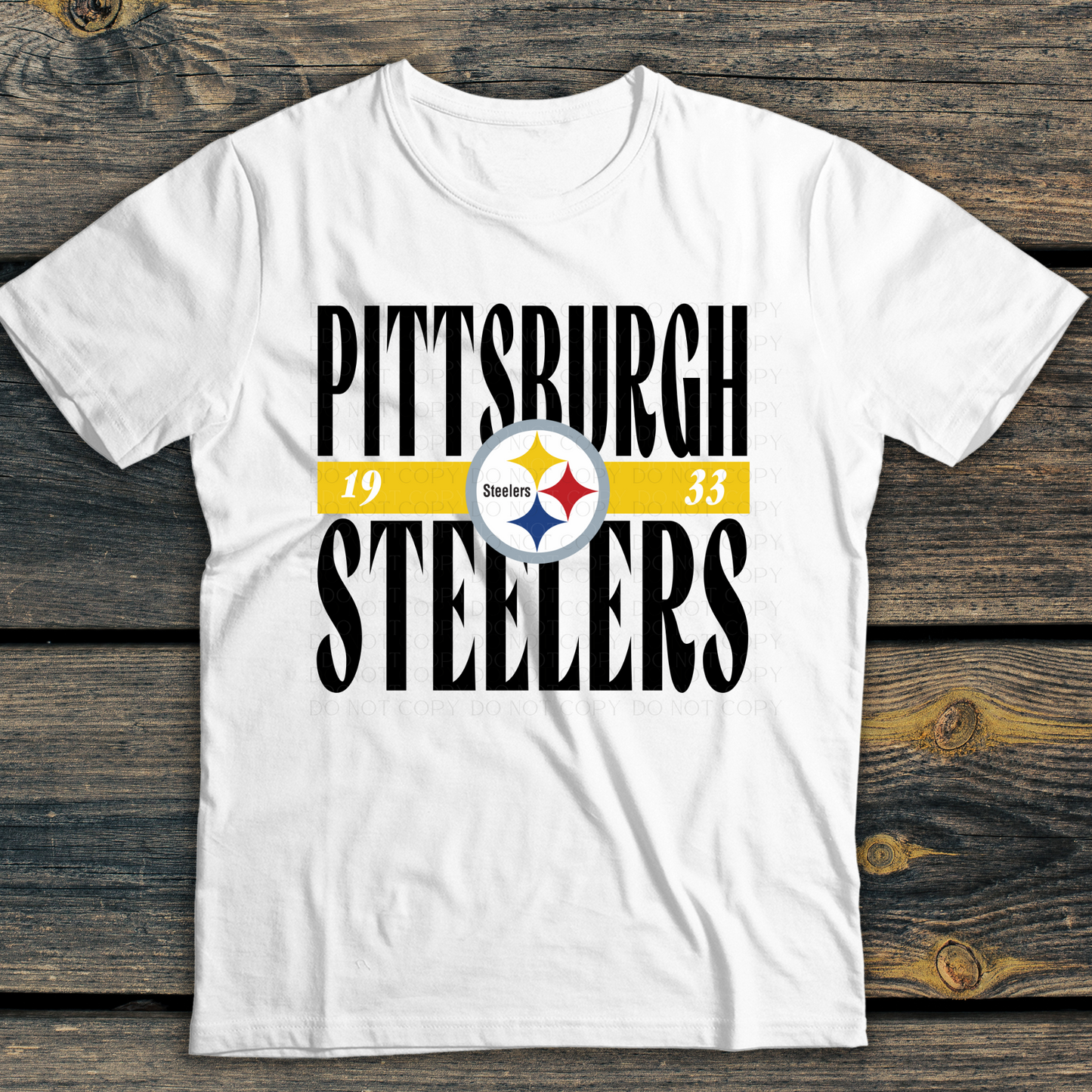 Steelers 1933 Football DTF Transfer