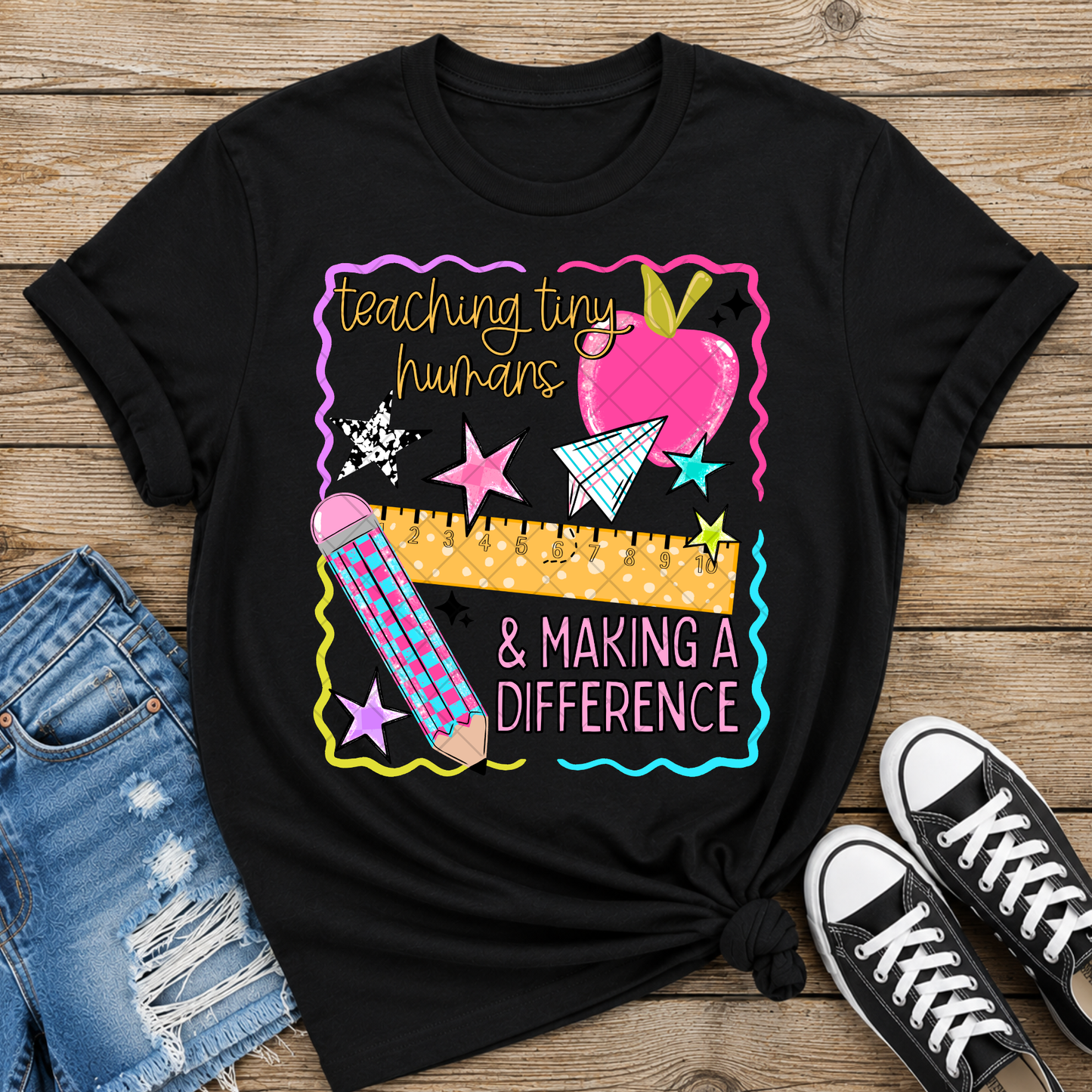 Teaching Tiny Humans and Making a Difference DTF Transfer