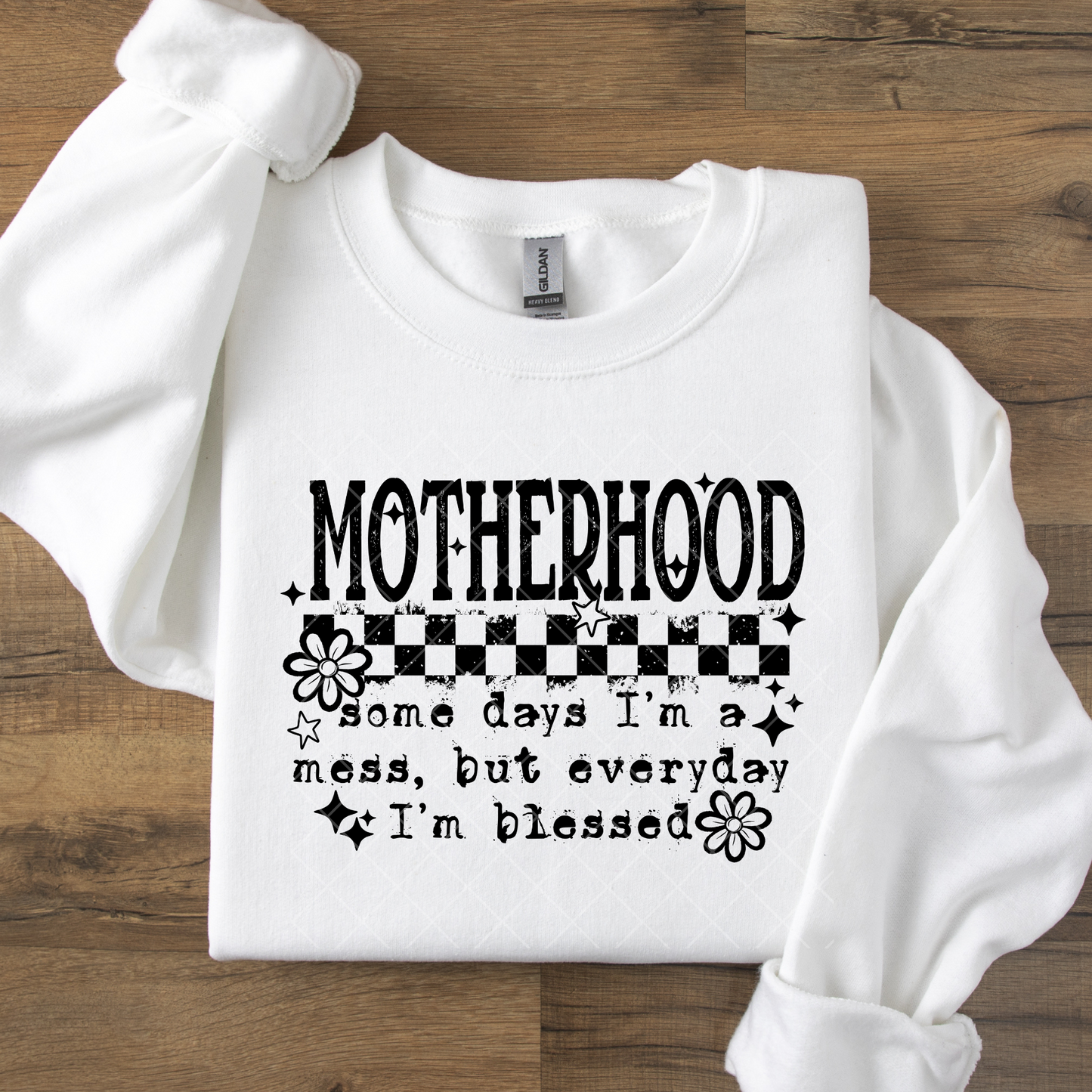 Motherhood is a Blessing DTF Transfer