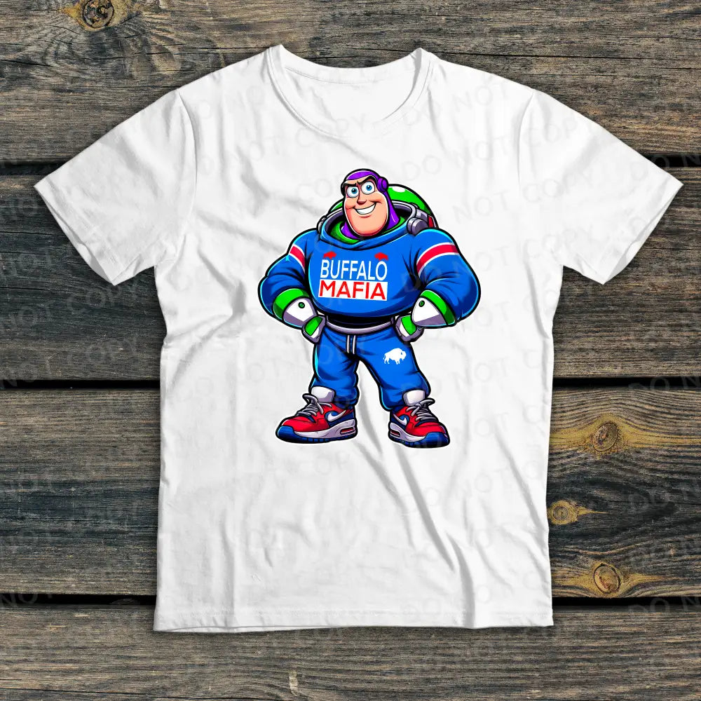 Buzz Buffalo Mafia Light Year Dtf Transfers Ready To Press Heat Transfer Direct Film