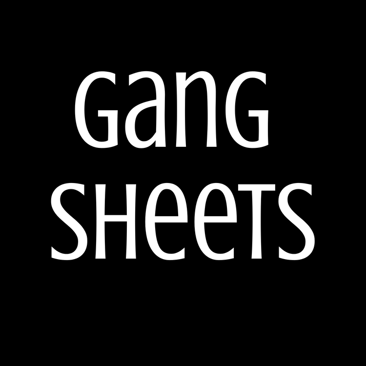 Gang sheets