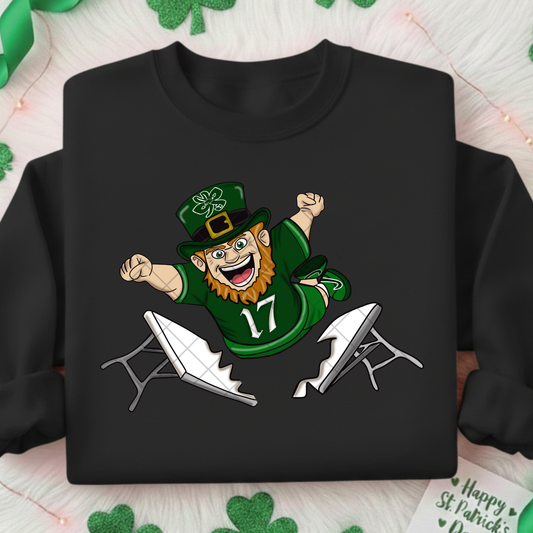 Leprechaun Table Smash Buffalo St Patrick's Day DTF Transfer