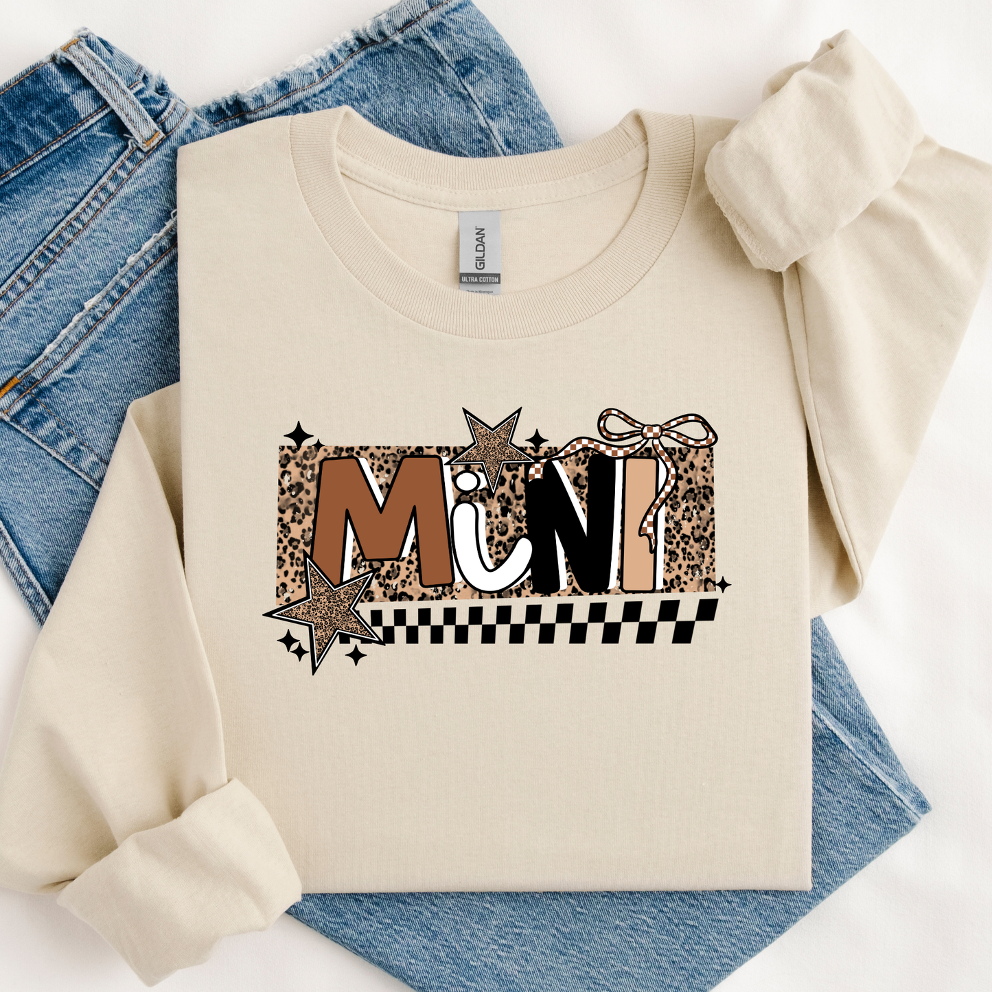 Mama and Mini DTF Transfer