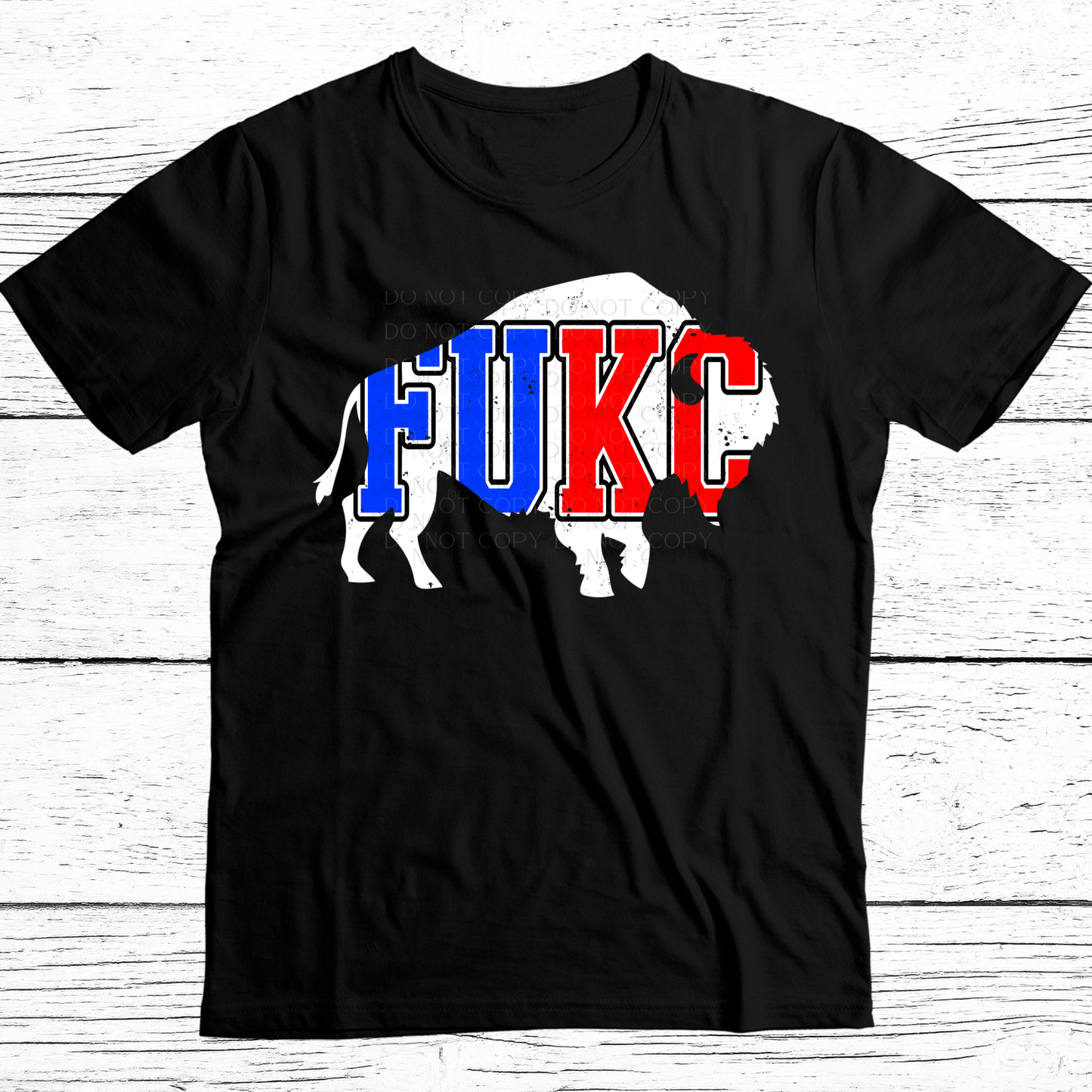 FU KC Buffalo DTF Transfer