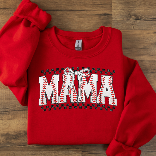 Mama Baseball DTF Transfer