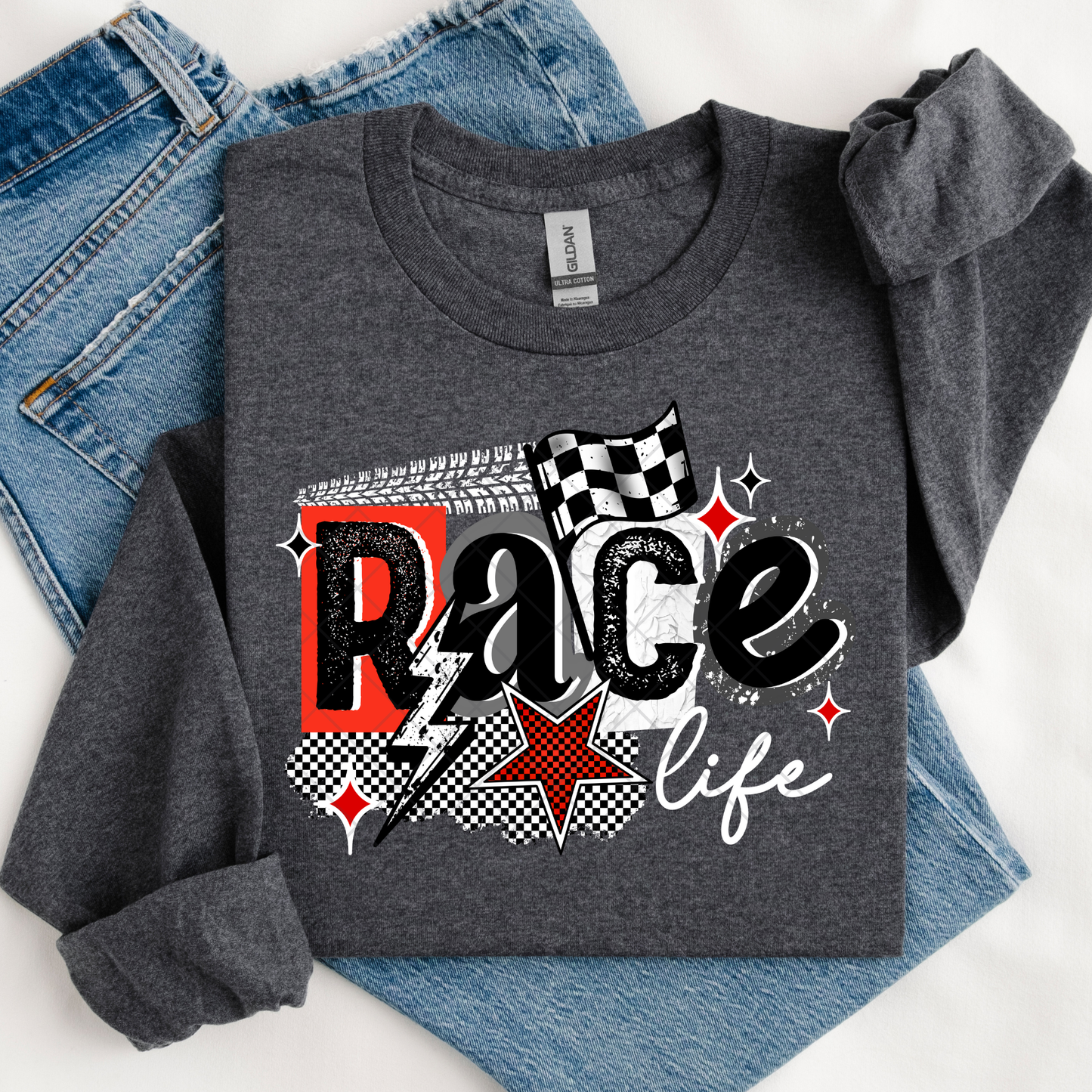 Race Life DTF Transfer