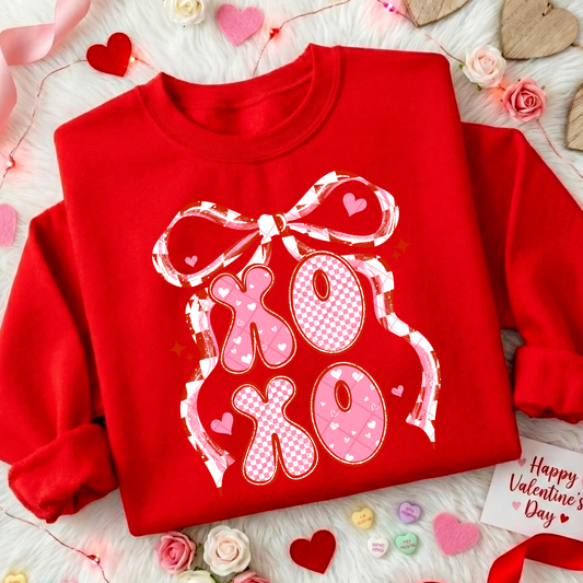 XOXO Bow DTF Transfer