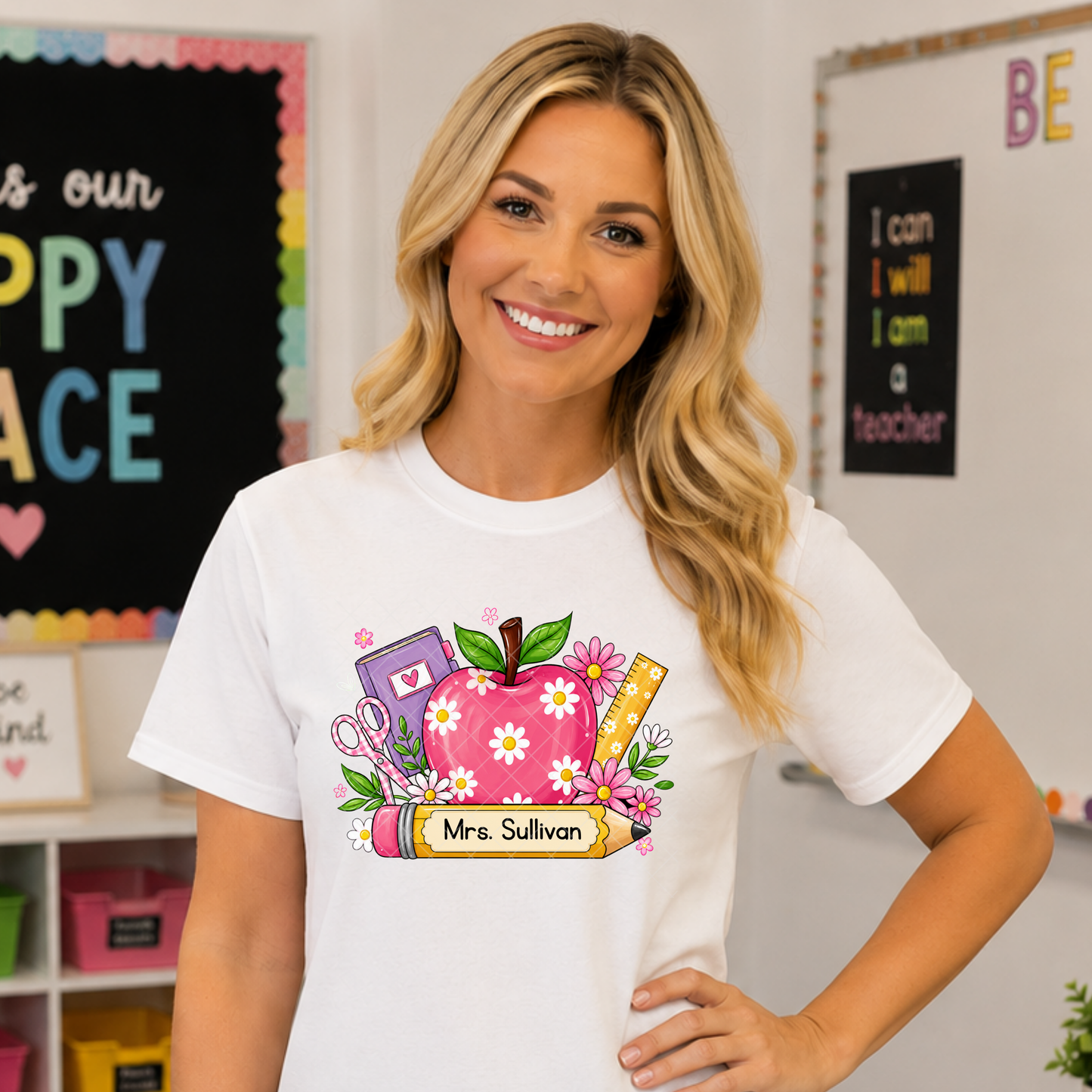 Personalized Teacher Design DTF Transfer