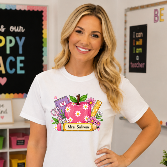Personalized Teacher Design DTF Transfer