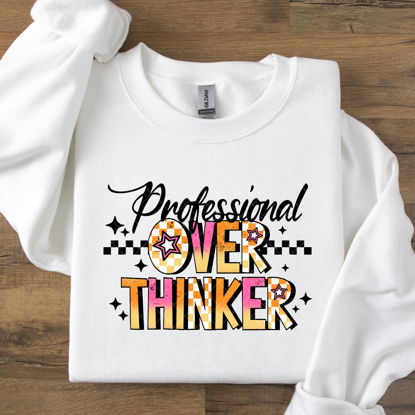 Professional Overthinker DTF Transfer