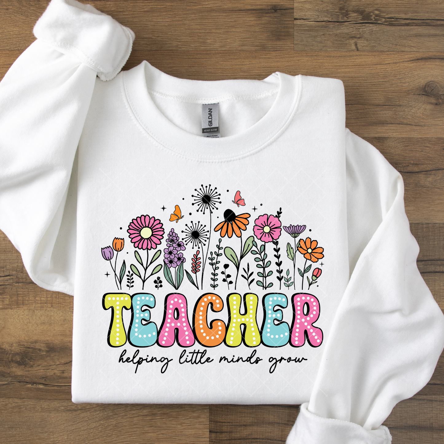 Finished Sweatshirt, Build a Tee, Create Your Own Shirt,  Crewneck Pressed For You, Custom