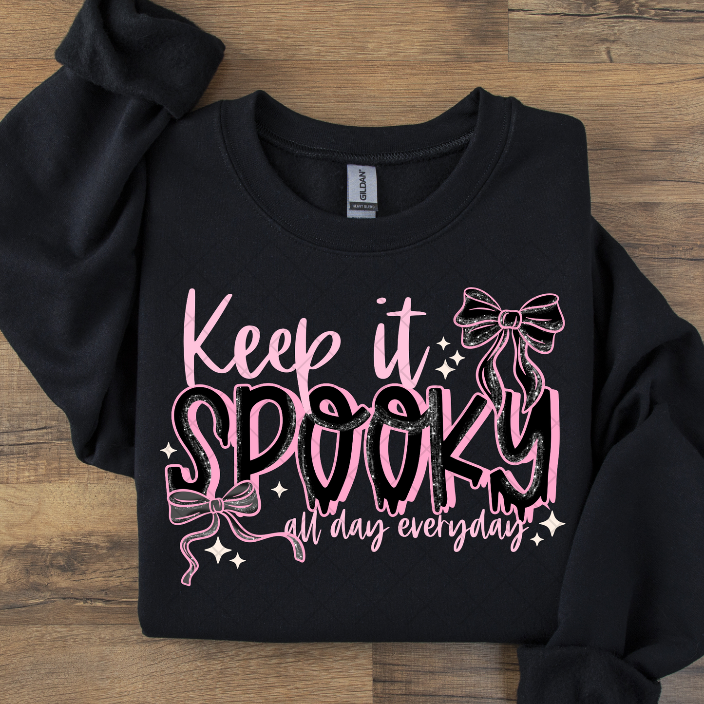 Keep It Spooky Pink or Orange DTF Transfer
