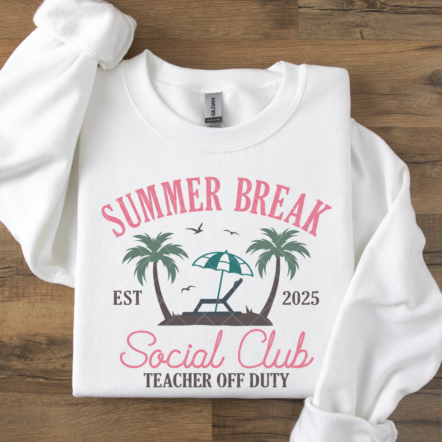 Summer Break Social Club  DTF Transfer