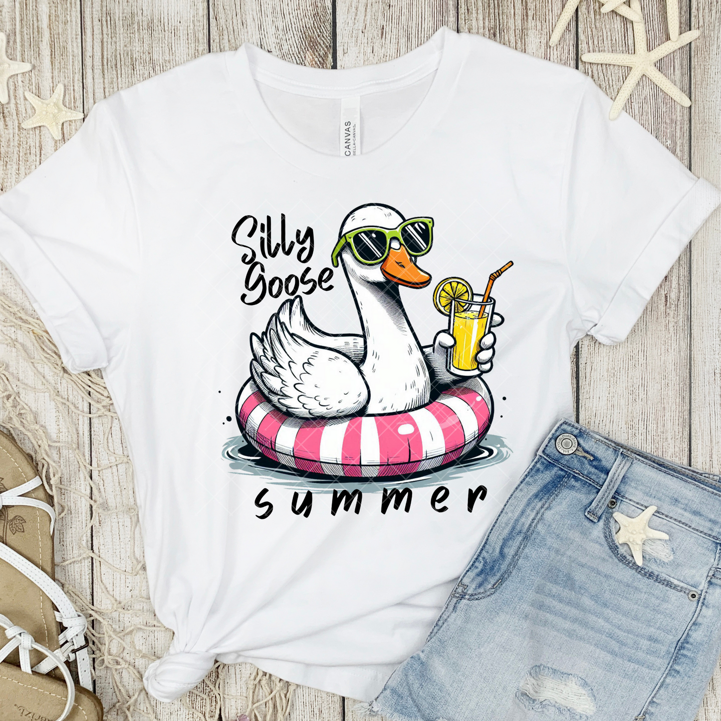 Silly Goose Summer DTF Transfer