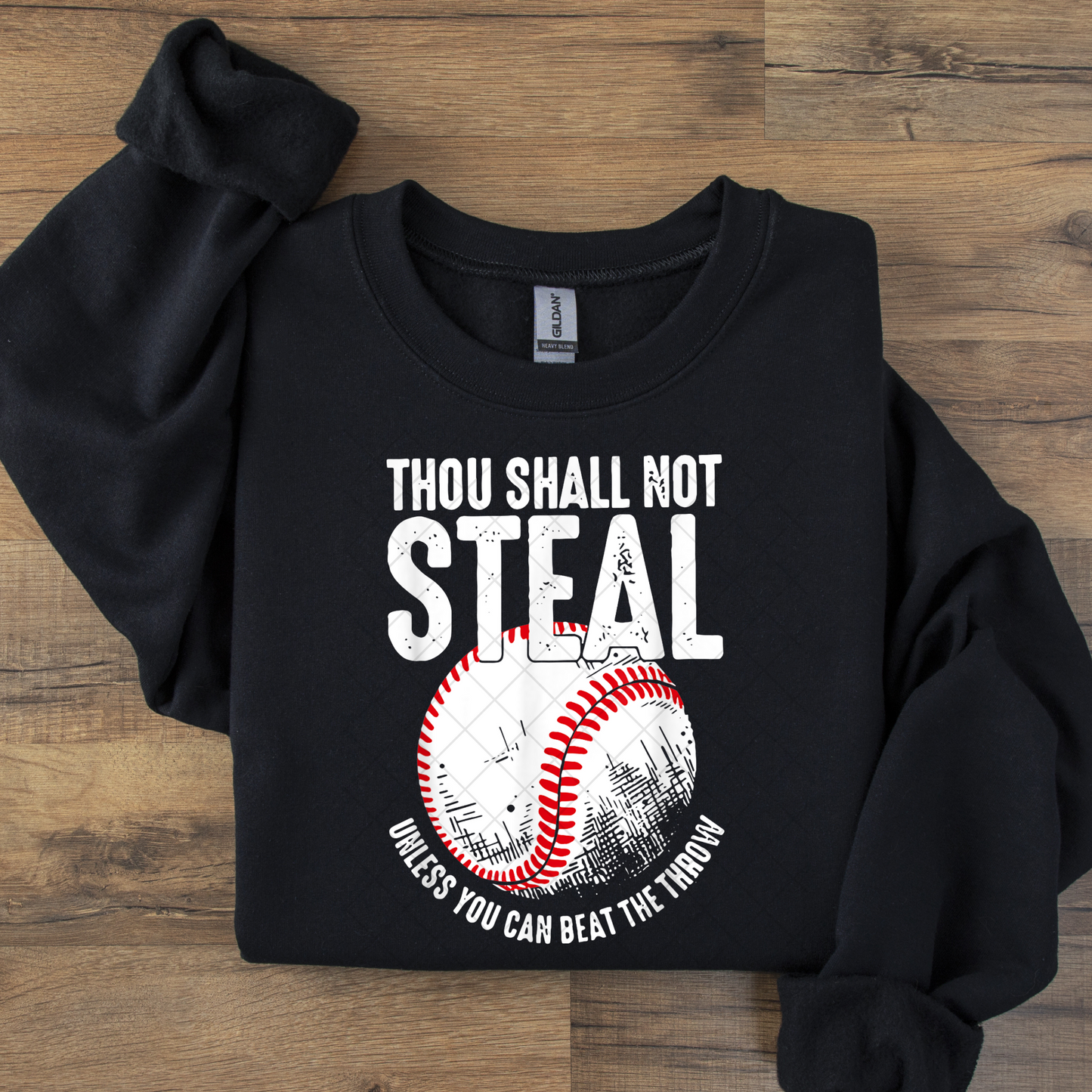 Baseball Catcher Stealing Design DTF Transfer