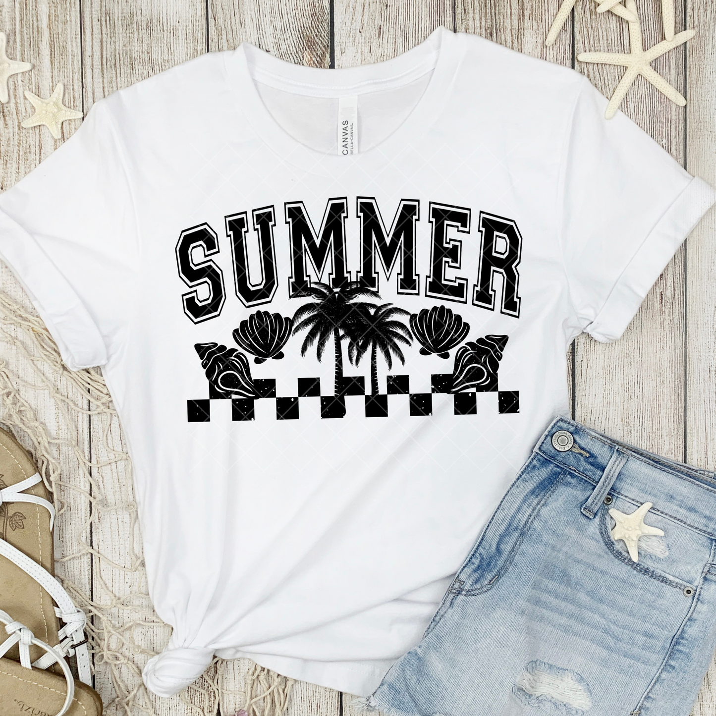 Summer Single Color DTF Transfer