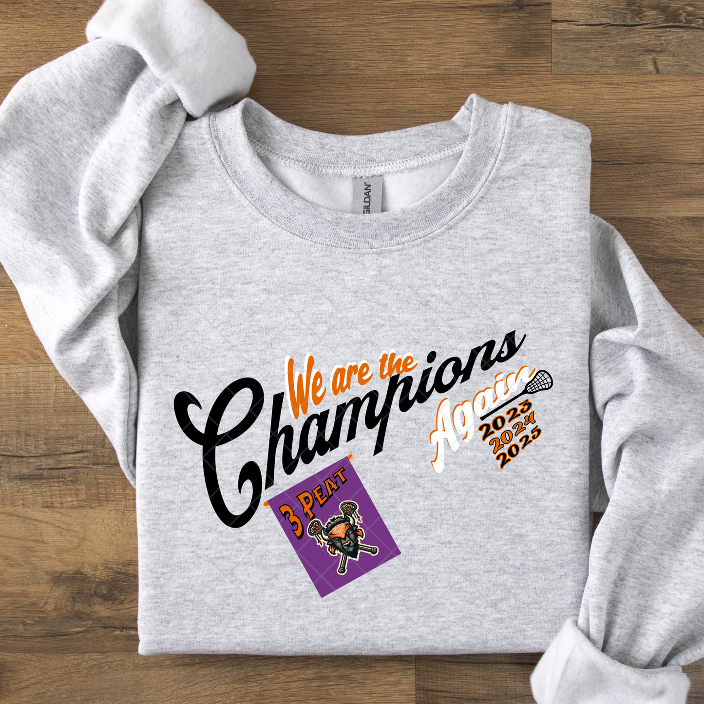 We Are the Champions Again Bandits DTF Transfer