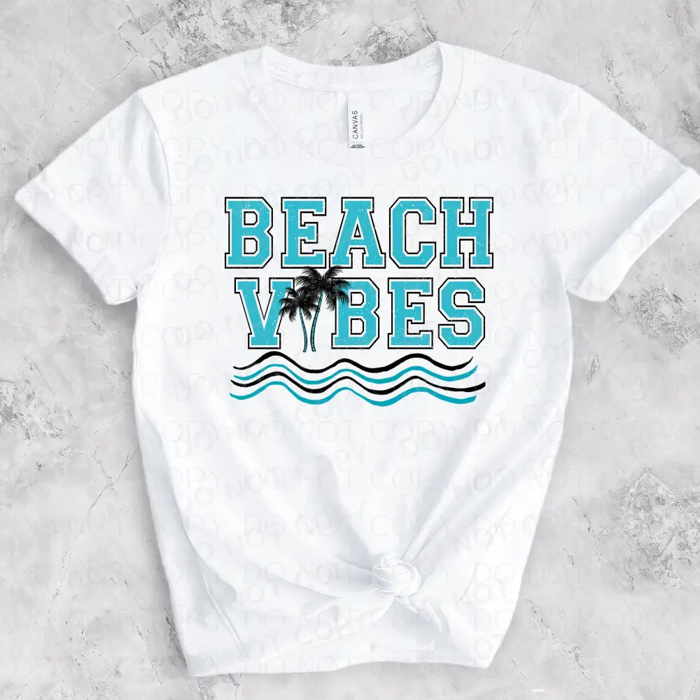 Beach Vibes Dtf Transfers
