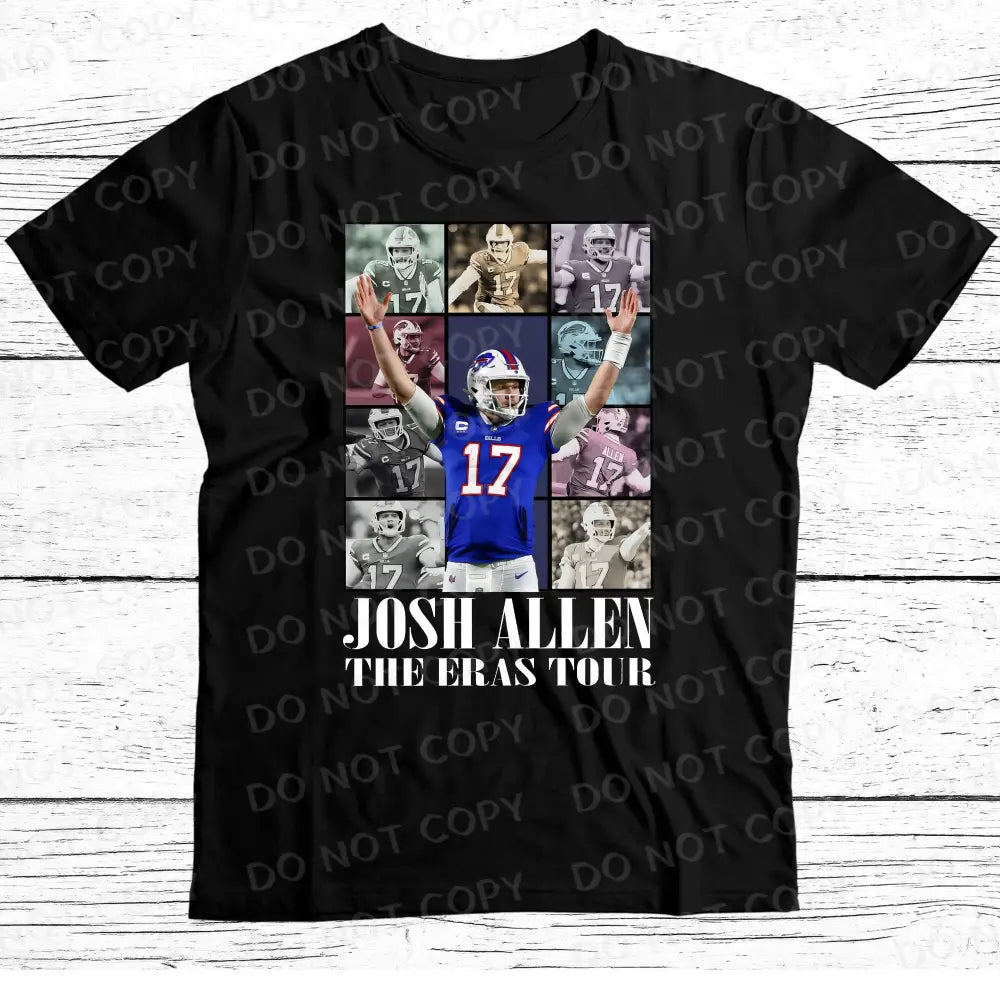 Buffalo Football Allen Eras Dtf Transfers Ready To Press Heat Transfer Direct Film Print
