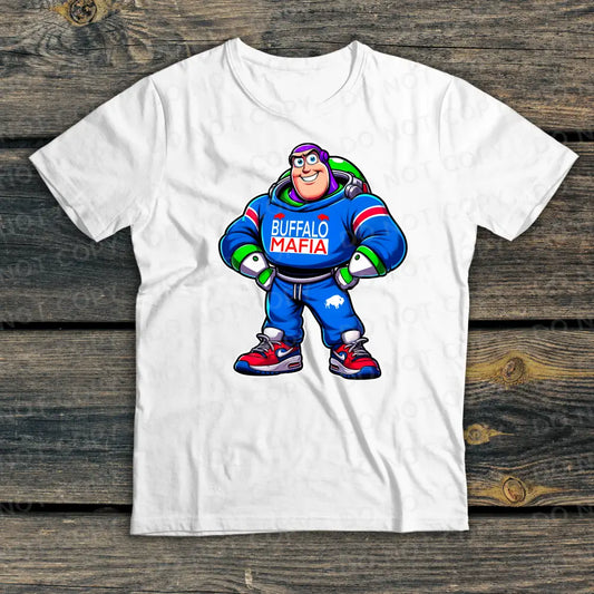 Buzz Buffalo Mafia Light Year Dtf Transfers Ready To Press Heat Transfer Direct Film