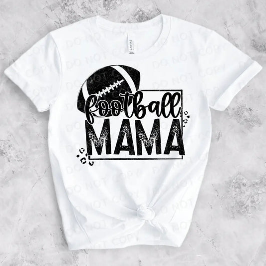 Football Mama Dtf Transfers Clear Film Prints Ready To Press Heat Transfer Hot Peel