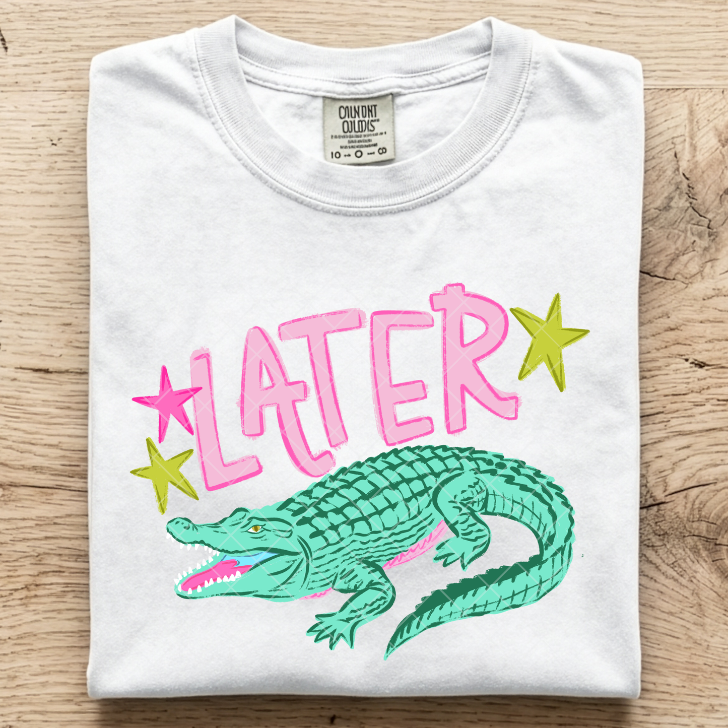 Later Alligator DTF Transfer